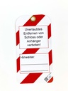 Tagout Anhänger