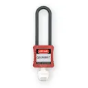Security padlock with 76 mm nylon shackle (KD)