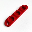 Wall bracket for blind plug HX310 E16 thread