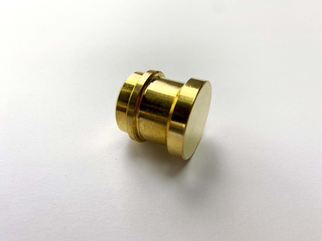 [HX987] Wall bracket, acrylic glass, brass