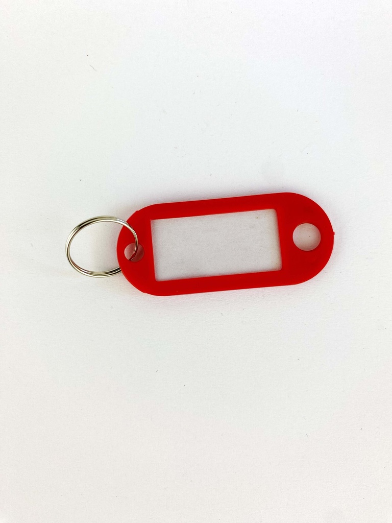 [TL110RD] Key ring, red
