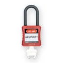Security padlock with 38 mm nylon shackle (KD)