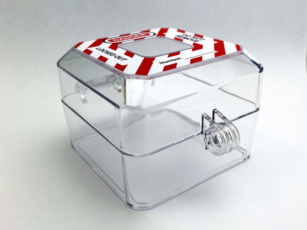 [PY312] Lockable flap for switch, narrow