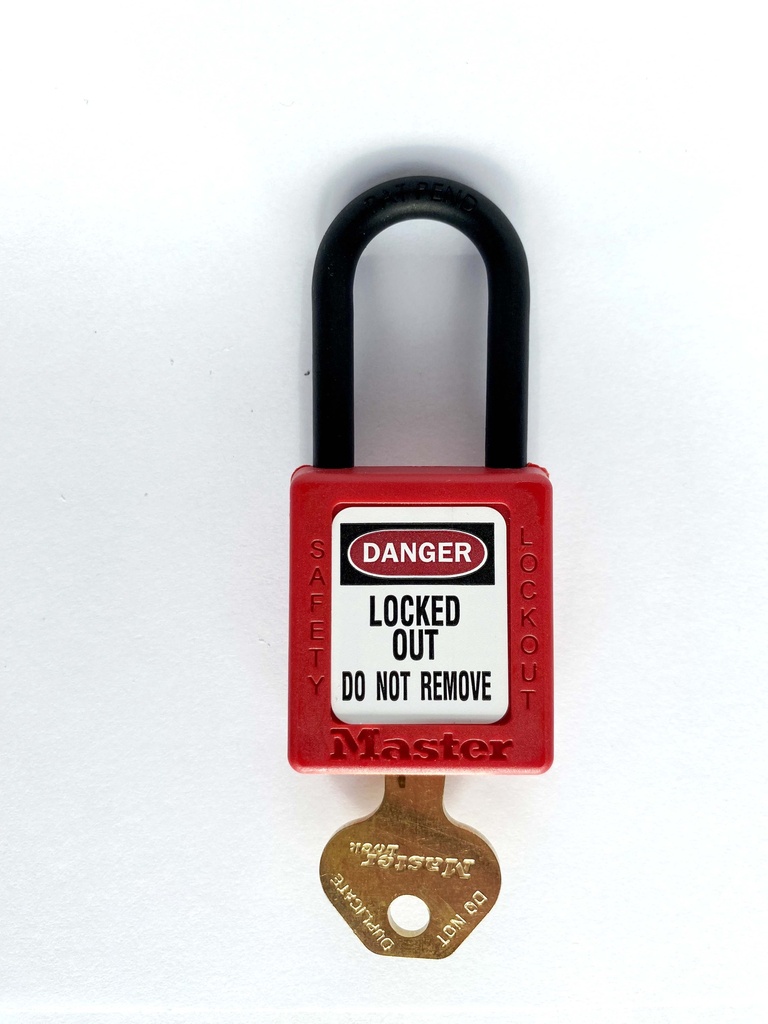 [MK100RDKD] Security padlock 406 Master Lock (red)