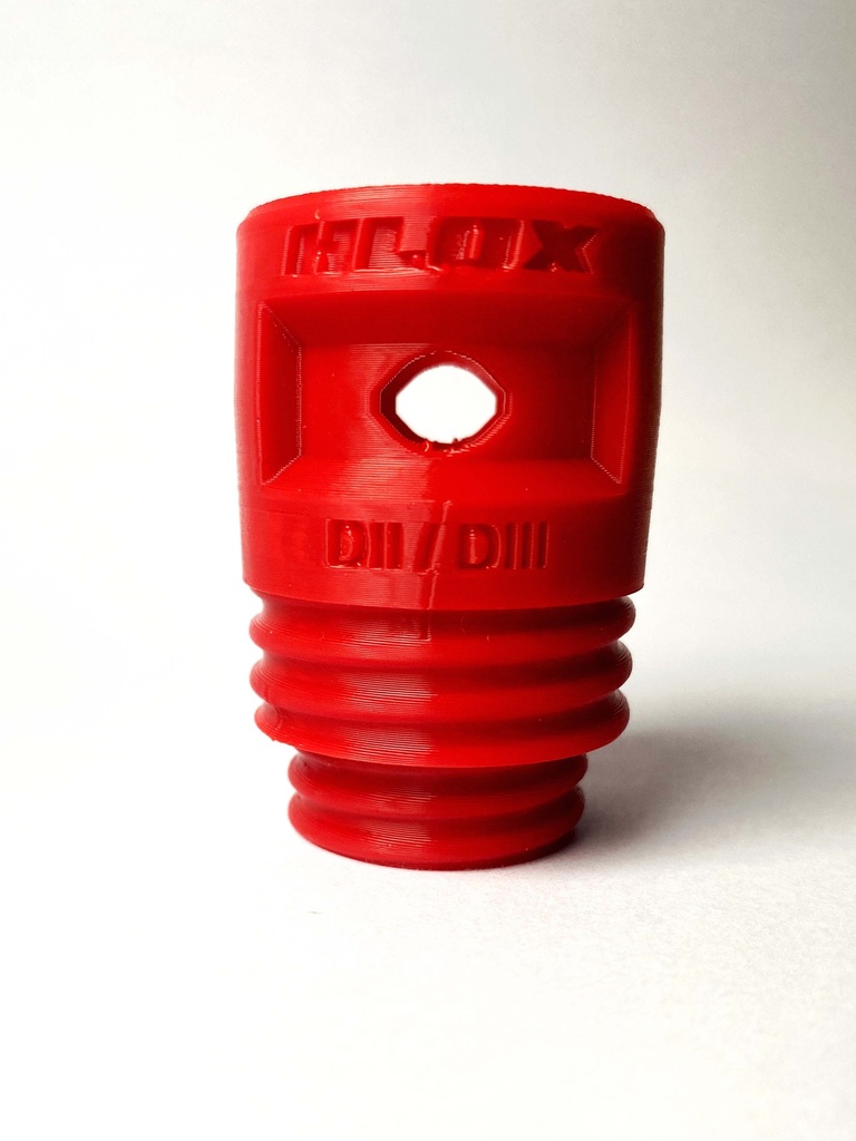 [HX311] Set of 3 blind plugs for base securing DII and DIII / Diazed