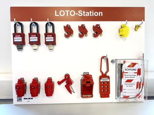 Shadowboard für LOTO Lifepack Industrie